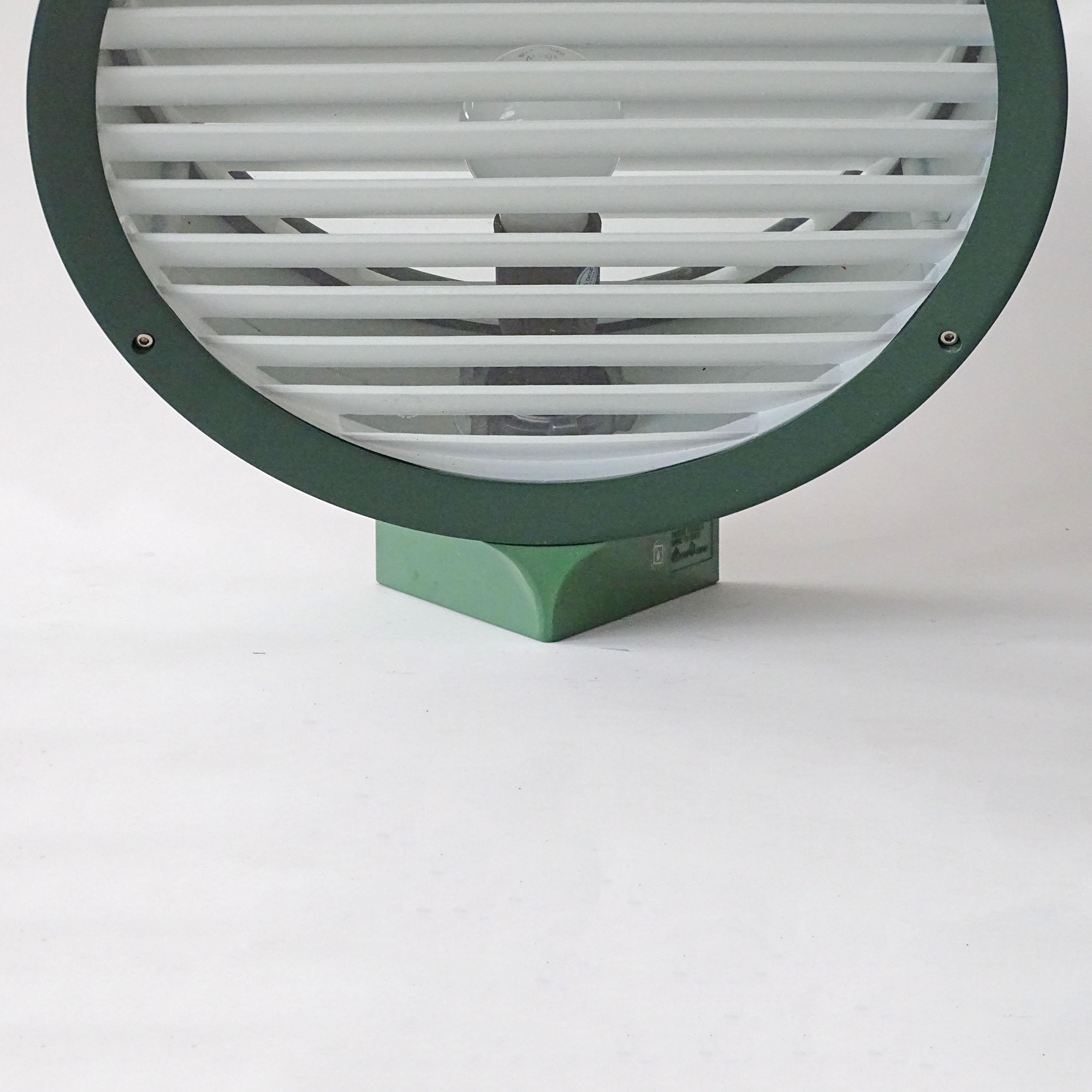 Tobia Scarpa Tamburo Indoor / Outdoor Wandleuchte für Flos 1970s (Lackiert) im Angebot