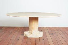 Tobia Scarpa Travertine Table