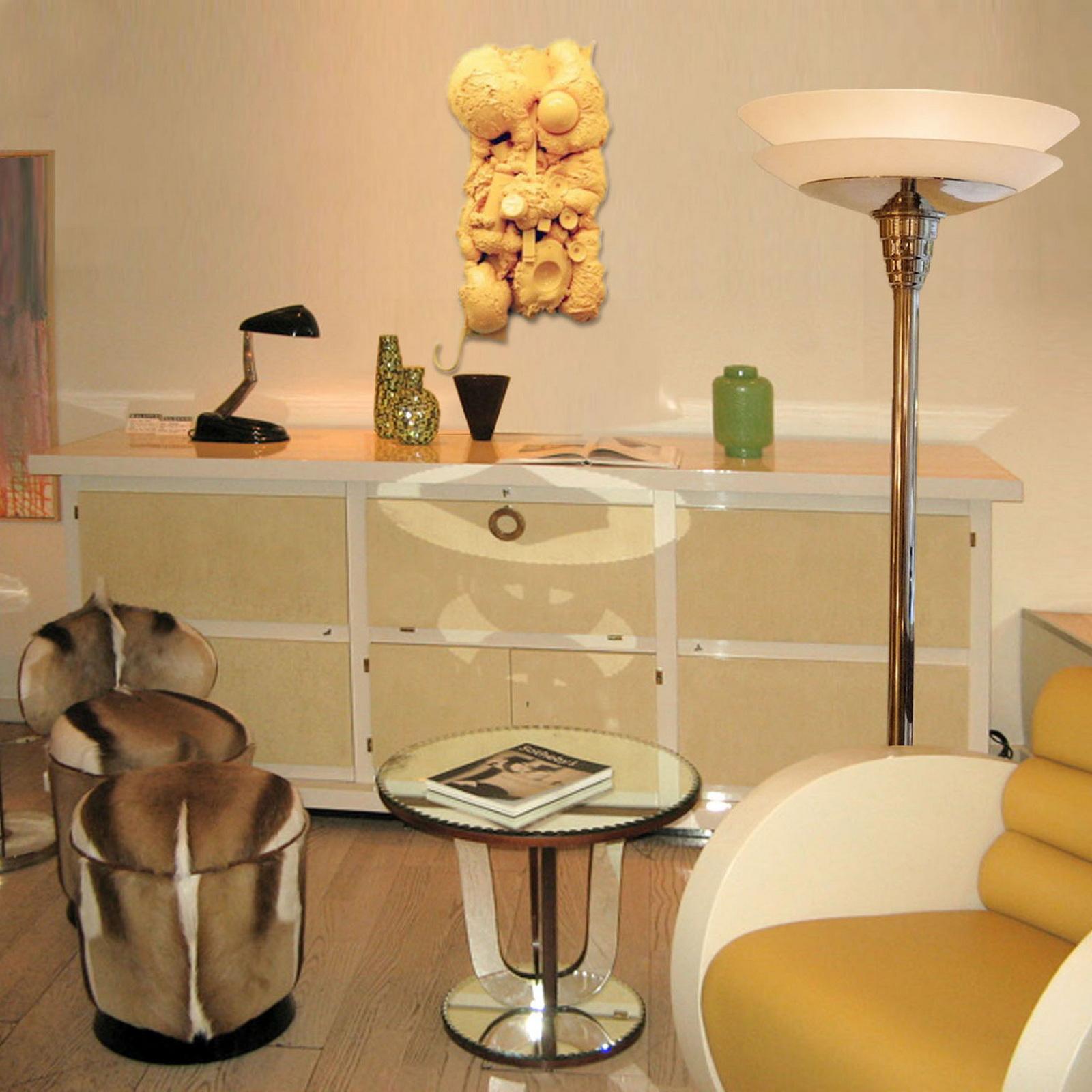 Vaso Tobia Scarpa Occhi Cristalo Zolfo, Venini, Murano, Italia 1960s in vendita 8