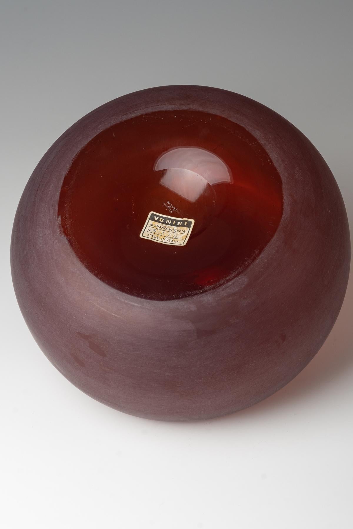 Tobia Scarpa, vaso Velati, modello #515.2 di Venini In condizioni buone in vendita a Zurich, CH