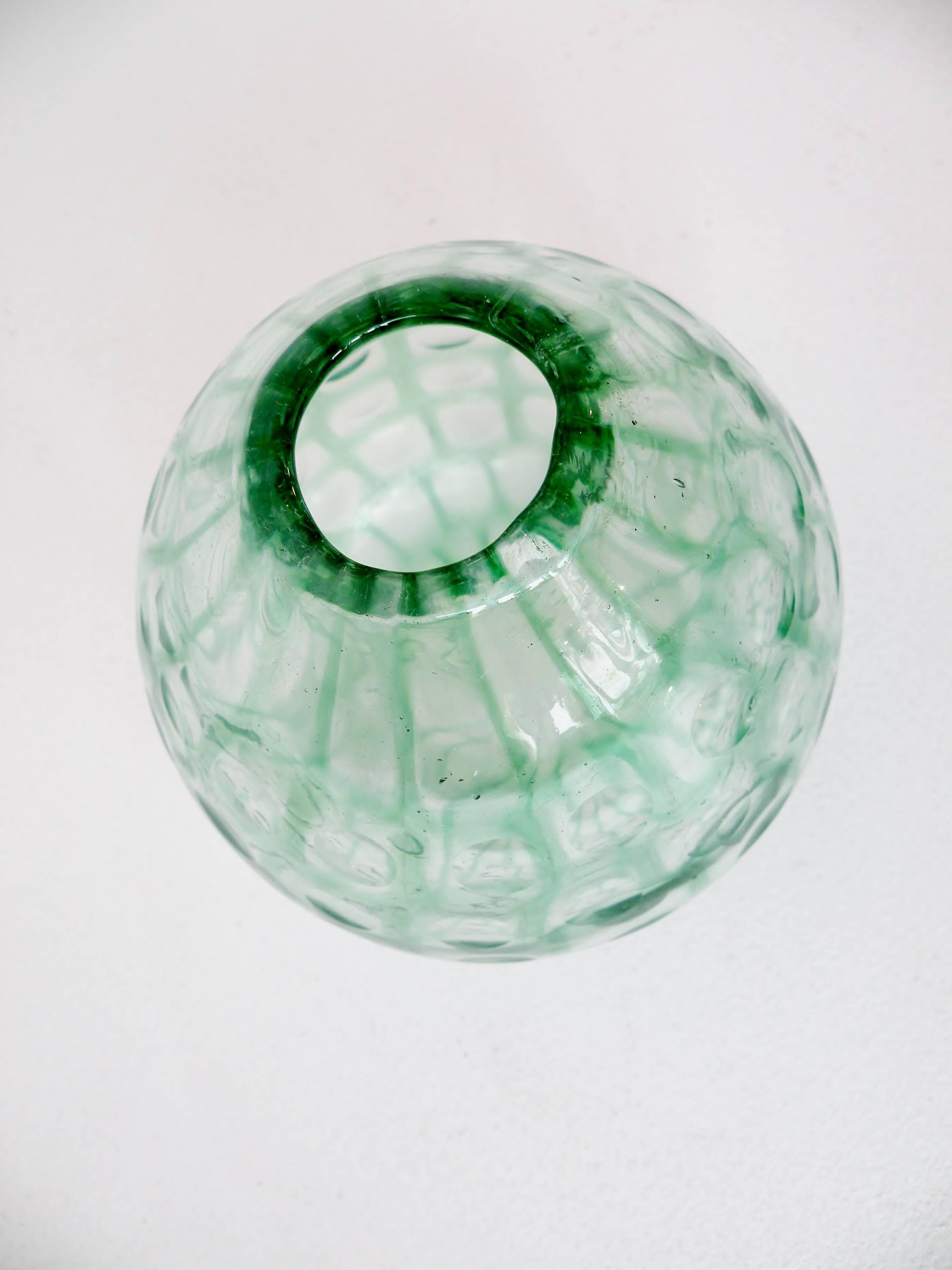Art Glass Tobia Scarpa Venini Occhi Bulbous Vase