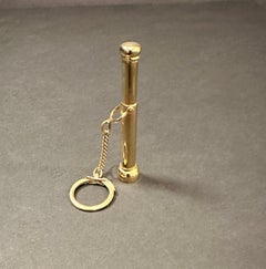 Tobias 14K Yellow Gold Cigar Punch Tool / Accessory