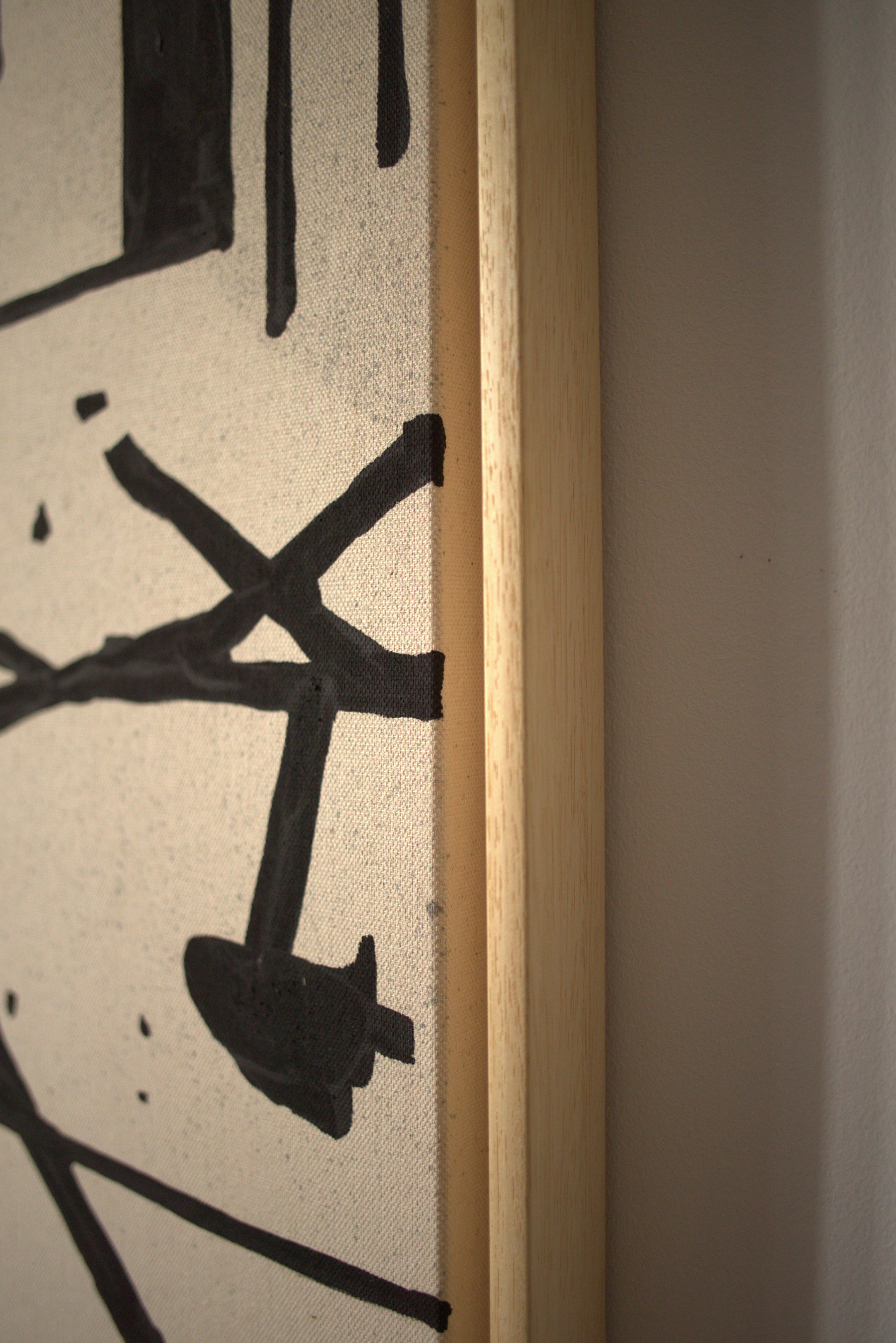 ABSTRACT Pintura Artista Negro Contemporáneo Tobias Kroeger 2023 1