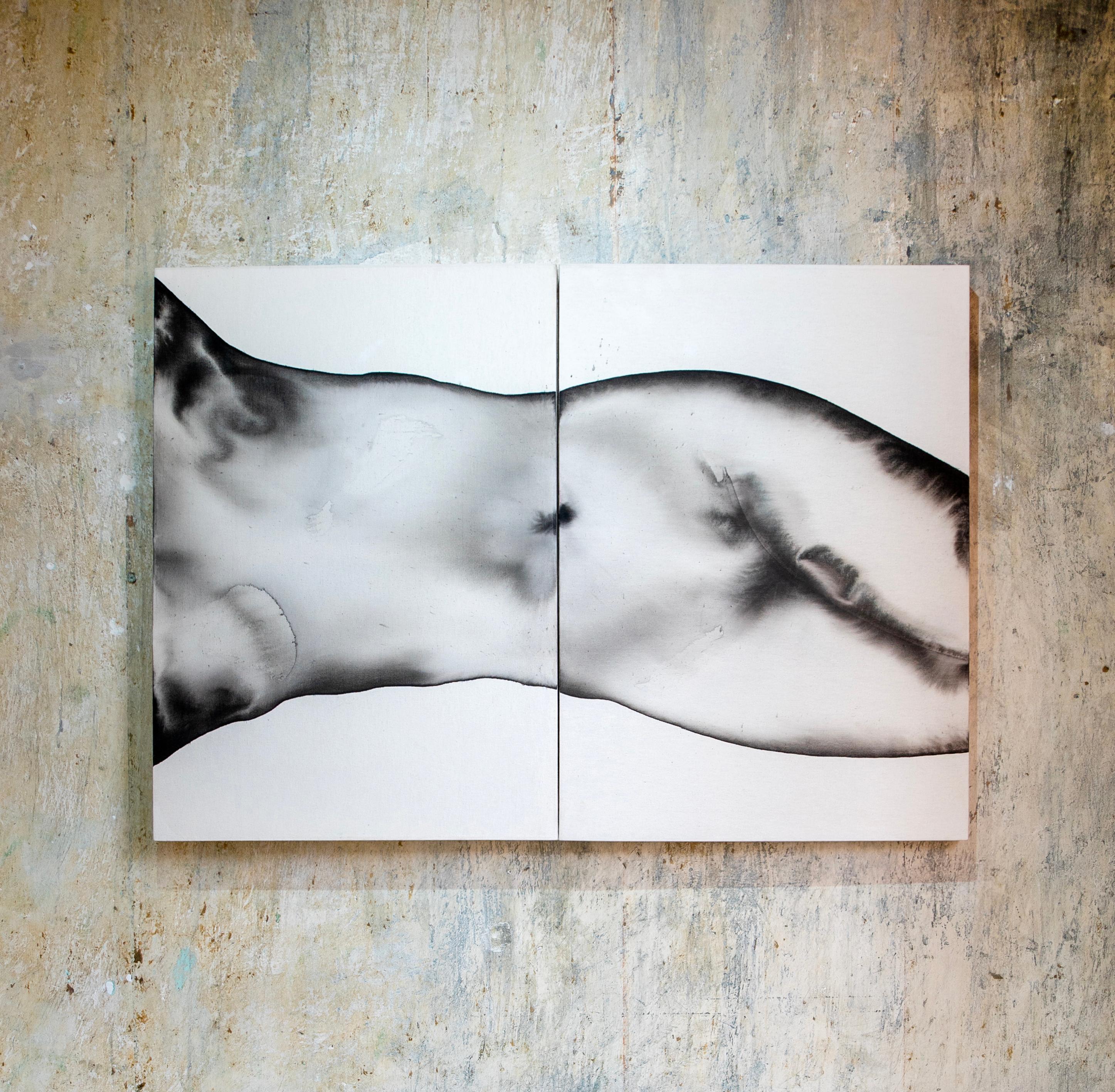 Nuevos Animales IX (Dittico) - Painting di Tobias Ross-Southall