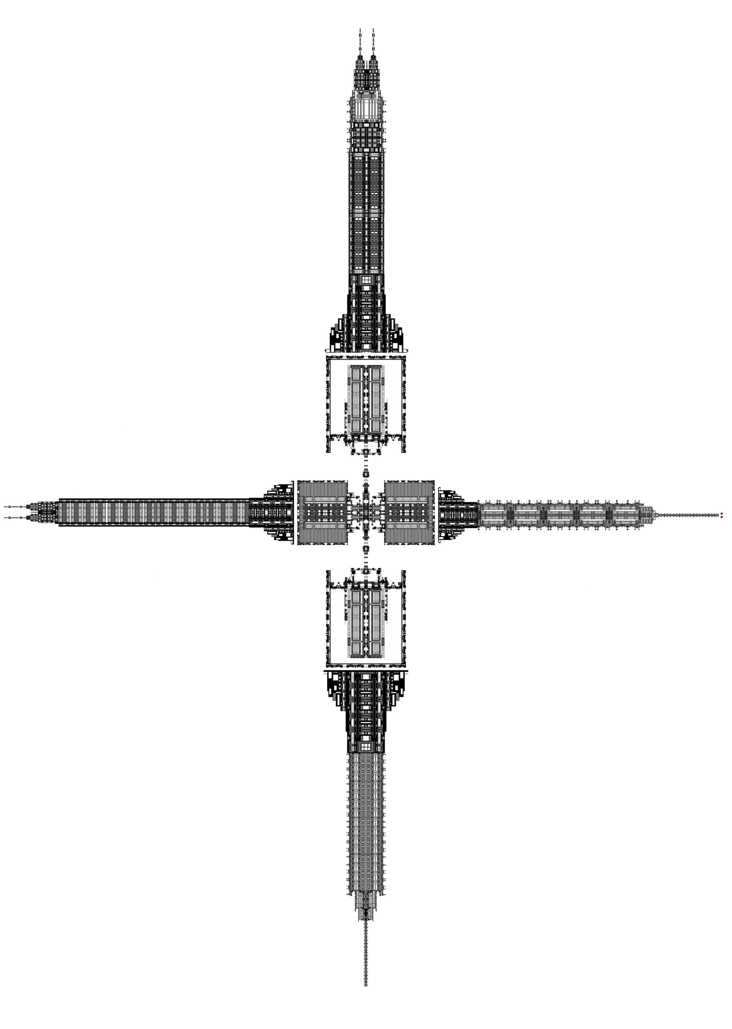 Toby Oggenfuss Abstract Print - City Block, Digital on Other
