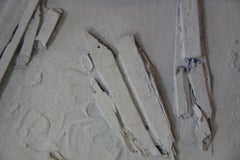 "Canoa e Tornado" Tecnica mista astratta contemporanea