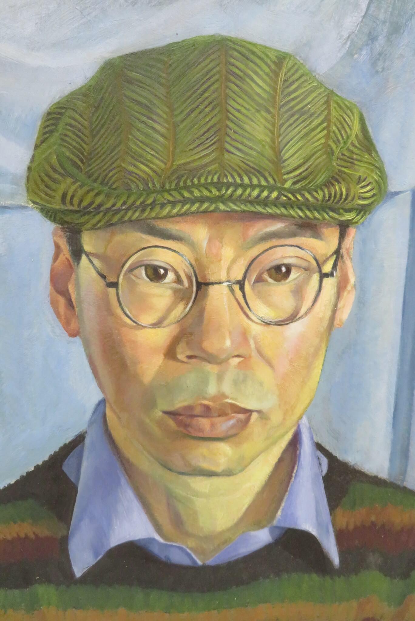ARTIST: Toby Wiggins R.P. (1972-) British
TITLE: “Portrait Of Choi Keum Yui”
SIGNED: upper left
MEDIUM: oil on copper
SIZE: 41cm x 36cm inc frame
CONDITION: excellent
DETAIL: Toby Wiggins studied at the Royal Academy Schools. He has exhibited at the