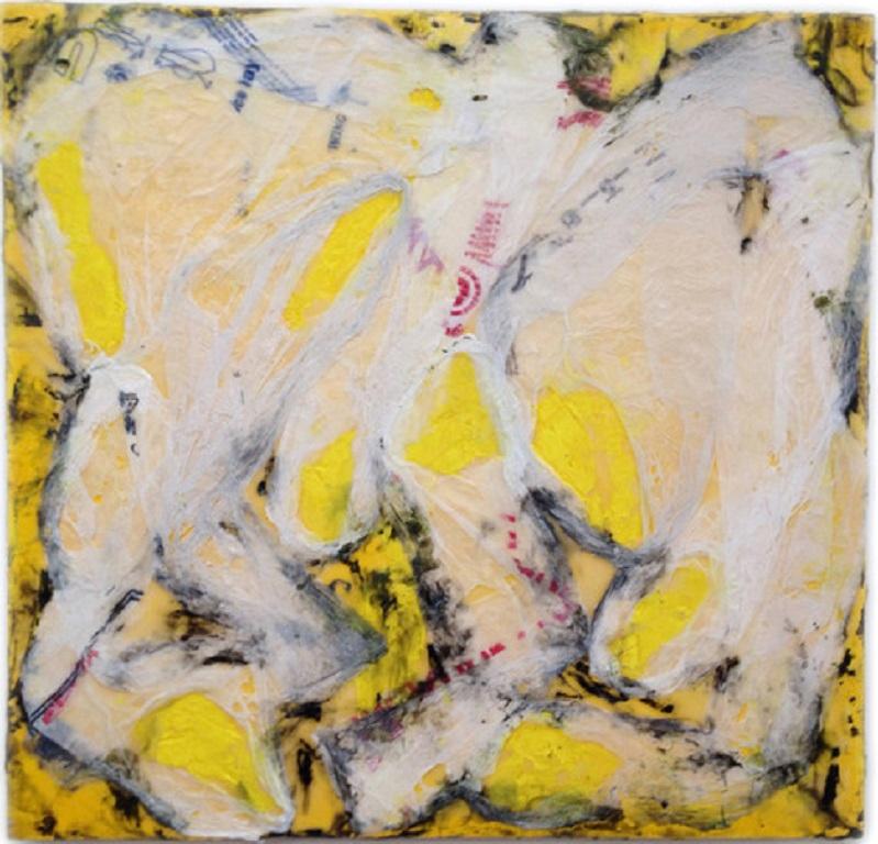 Toby Zallman Abstract Painting - Yellow