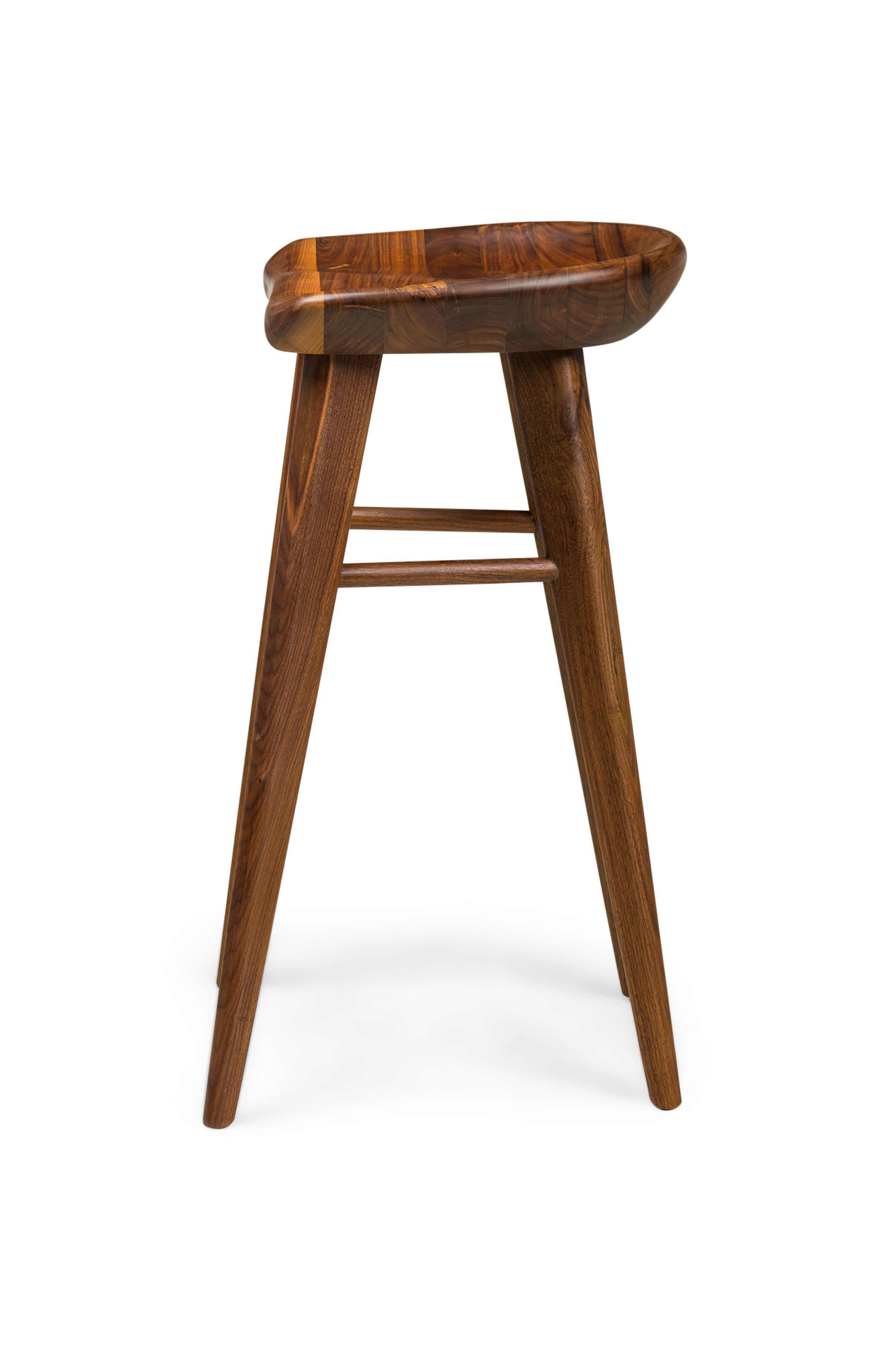 Danish Toco Counter Stool (Walnut) For Sale