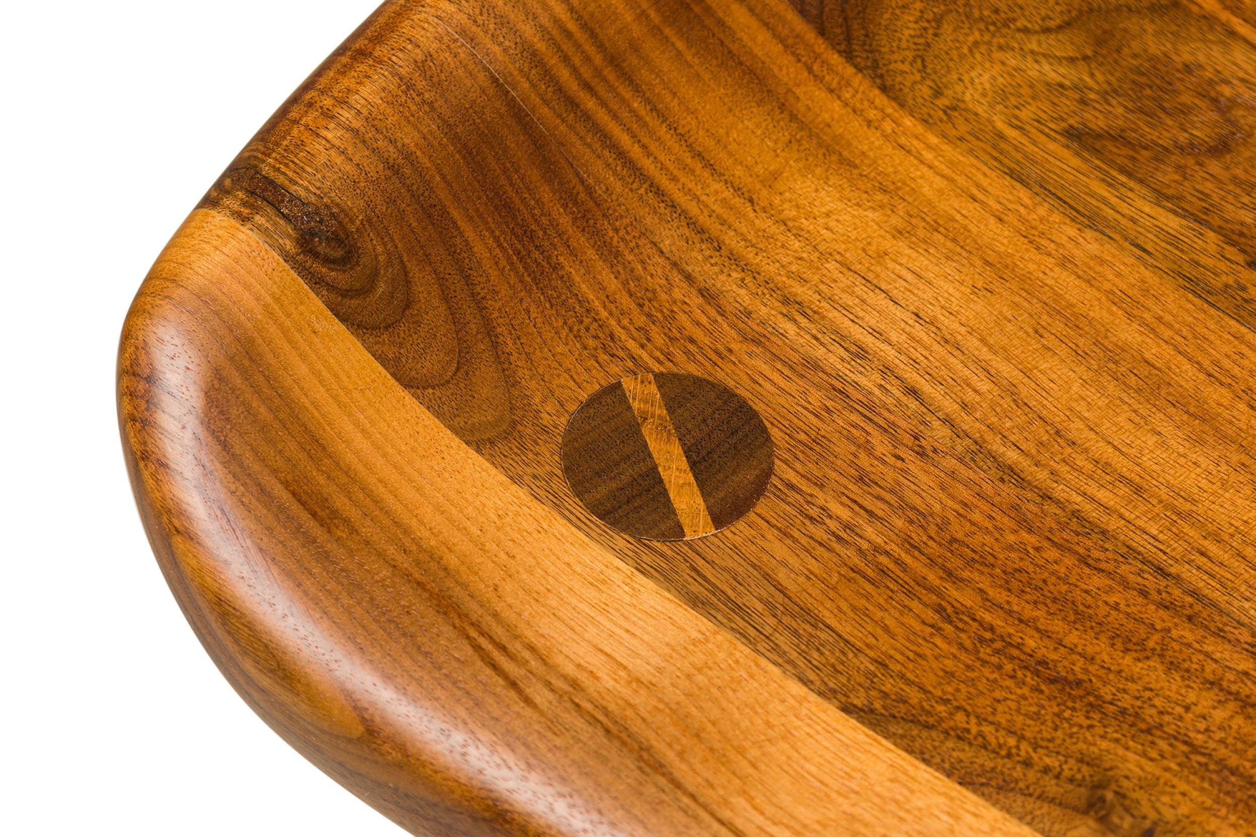 Contemporary Toco Counter Stool (Walnut) For Sale