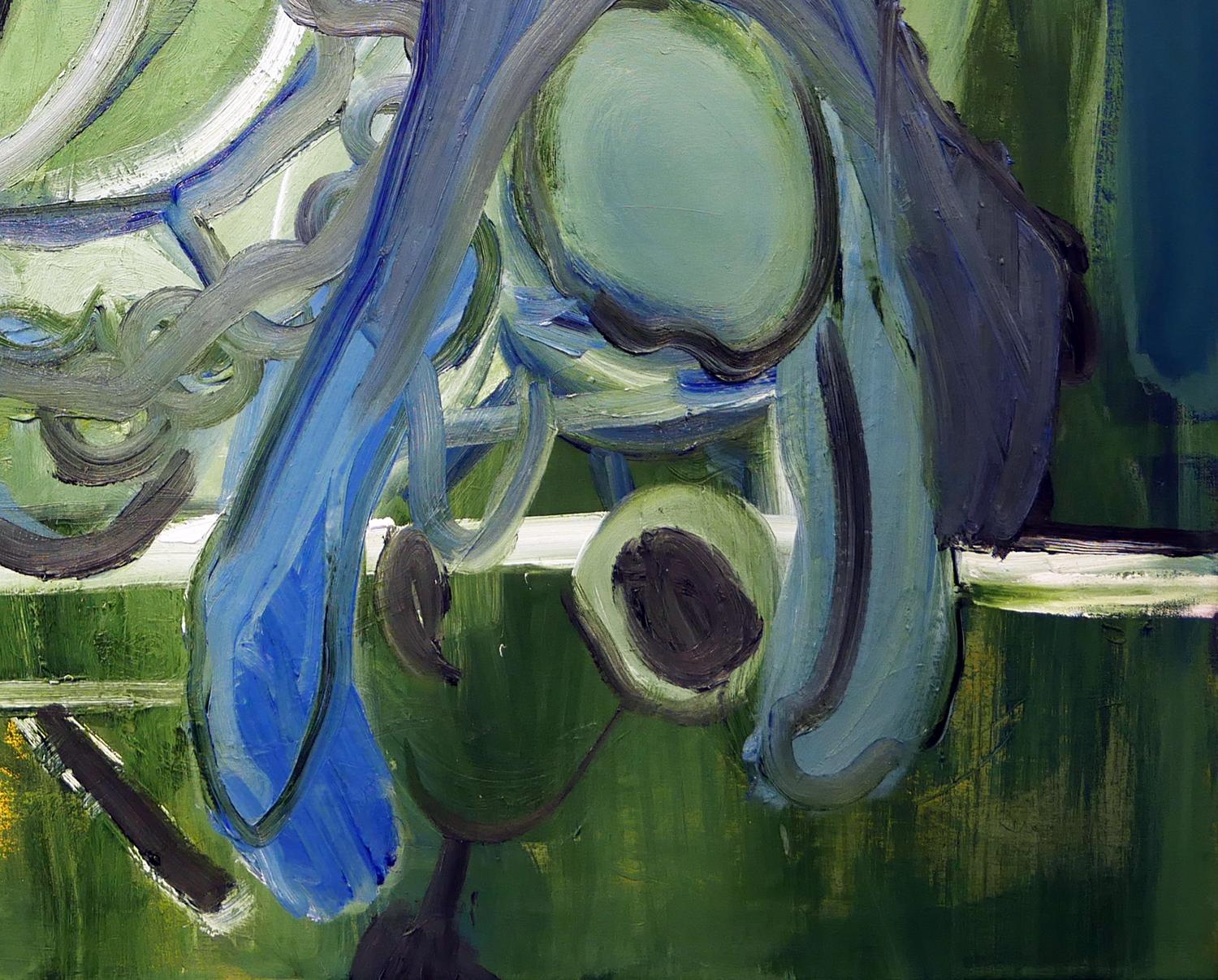 Contemporary abstract painting by local Houston artist Tod Bailey. Currently featured in the show 