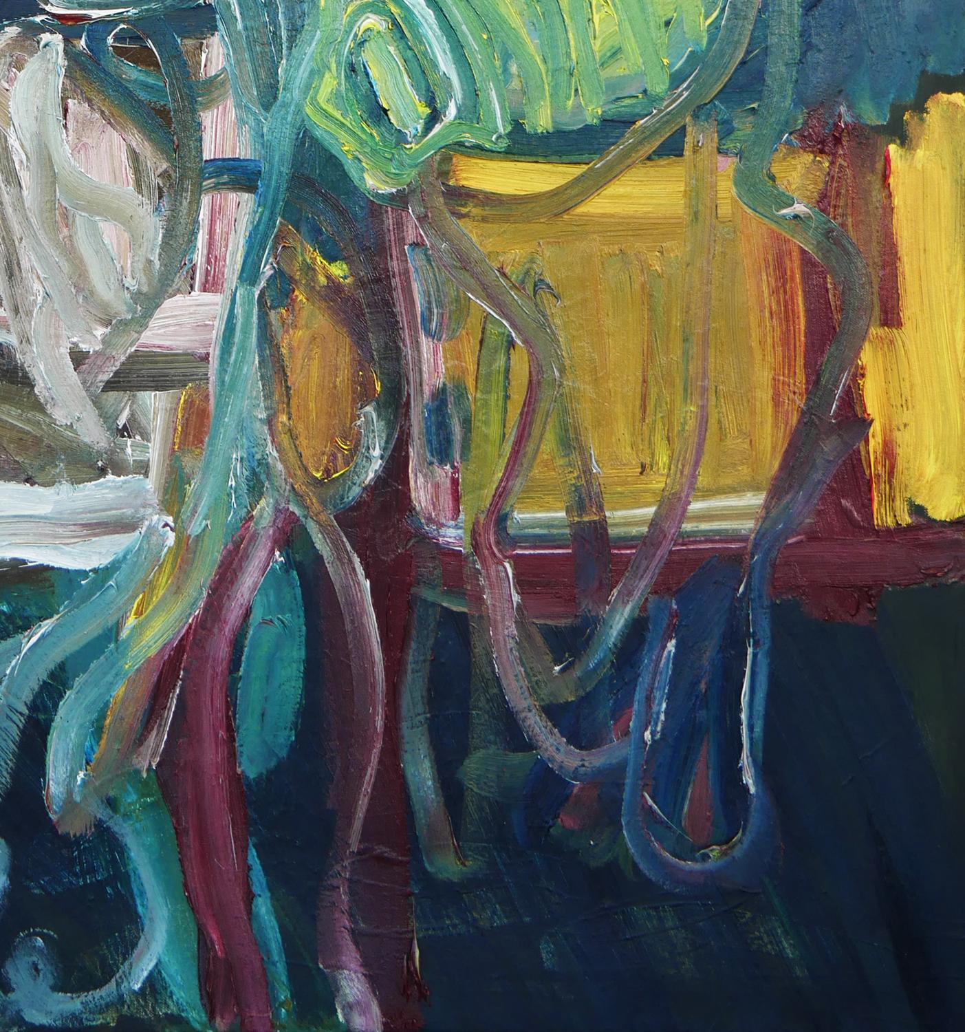 Pittura astratta contemporanea dell'artista locale di Houston Tod Bailey. Attualmente è presente nella mostra 