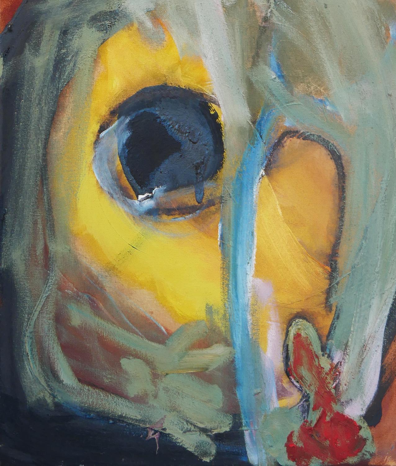 „Winslow Homer Rhmes mit...“ Zeitgenössisches abstraktes figuratives Gemälde im Angebot 1