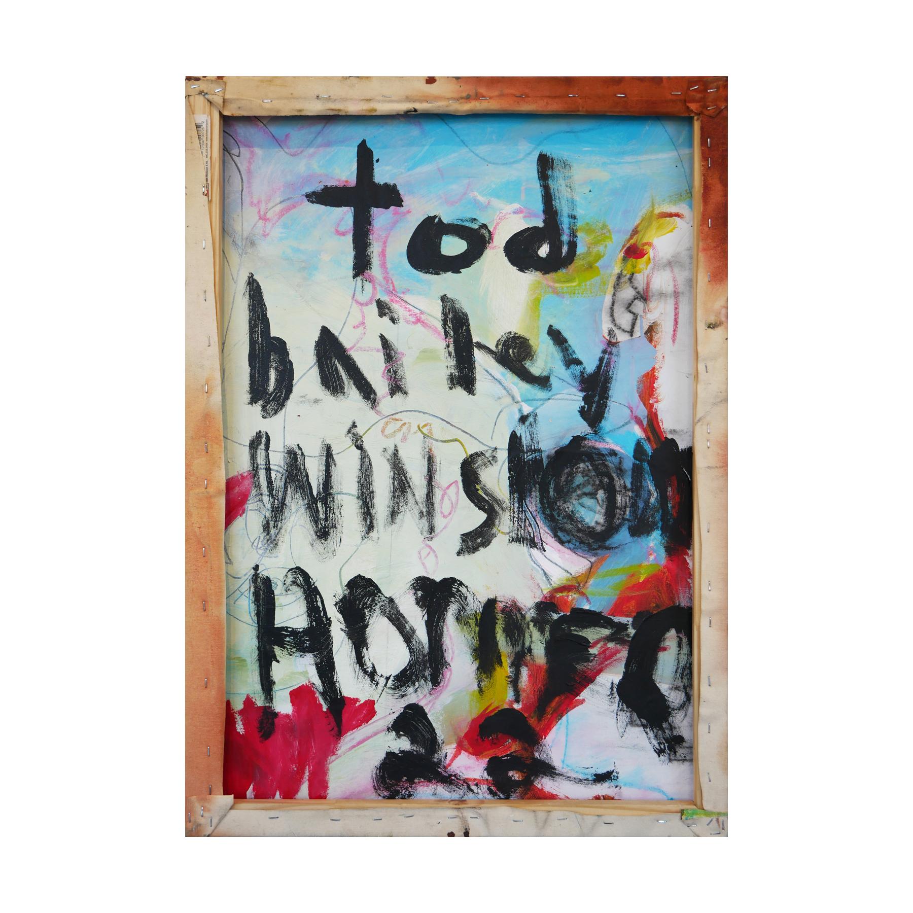 „Winslow Homer Rhmes mit...“ Zeitgenössisches abstraktes figuratives Gemälde im Angebot 6