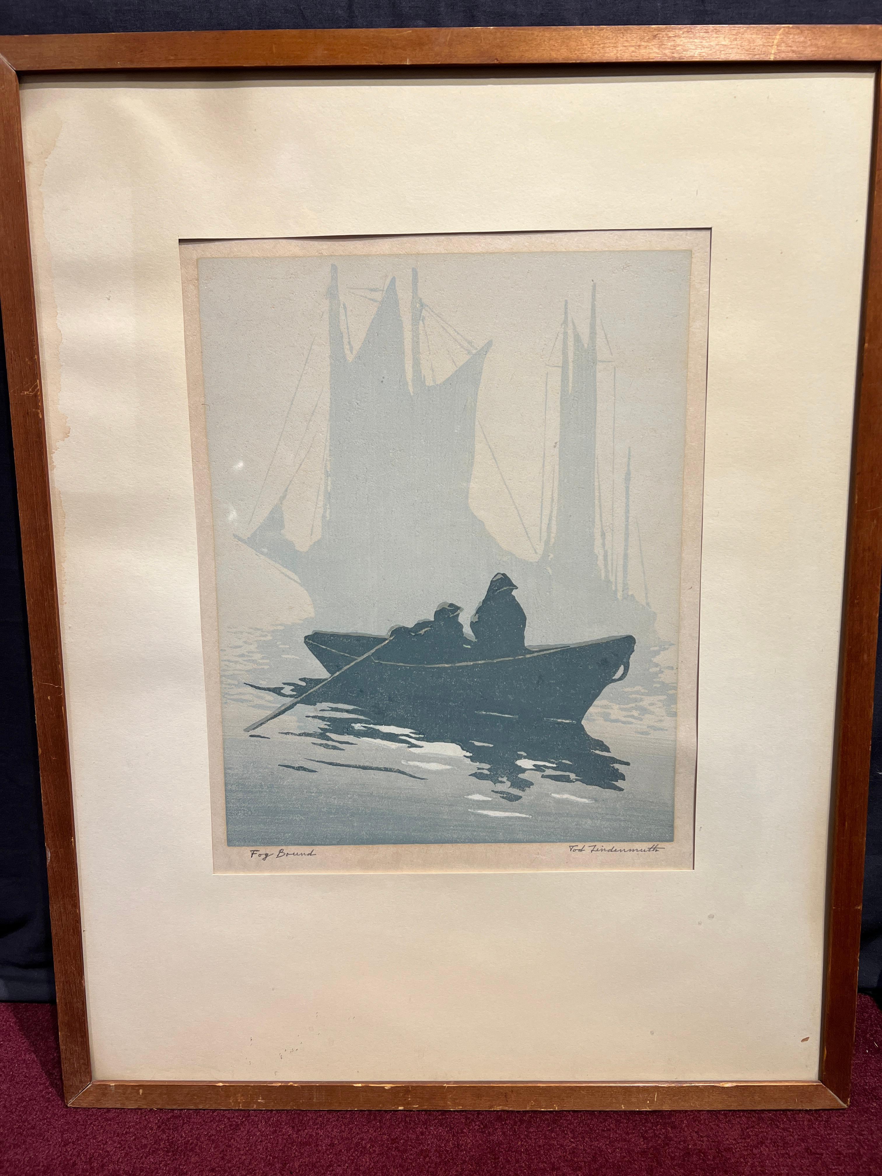 Fog Bound - American Modern Print by Tod Lindenmuth