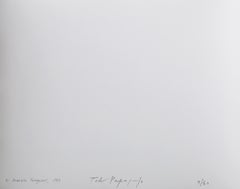 "Marble Fragment", stampa contemporanea su gelatina d'argento firmata da Tod Papageorge