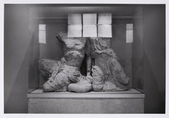 Parthenon Marbles, Signed Contemporary Silver Gelatin Print by Tod Papageorge
