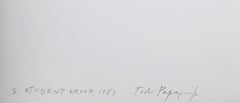 Student Group, Signed Contemporary Silver Gelatin Print by Tod Papageorge