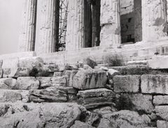 The Parthenon, West Facade, Signed Silver Gelatin Print by Tod Papageorge