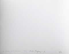 « Femme aux sandales », tirage contemporain sur papier gélatine argentique signé par Tod Papageorge