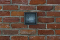 "Cross The Way" by Todd Carpenter, Original Painting, Black & White Landscape