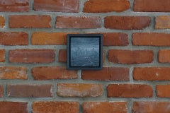 "The Span" by Todd Carpenter, Original Painting, Black & White Cityscape