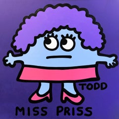 Miss Priss (large original painting on canvas)