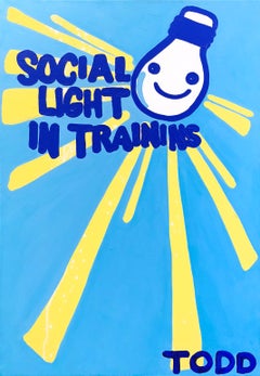 Social Light (large original painting on canvas)