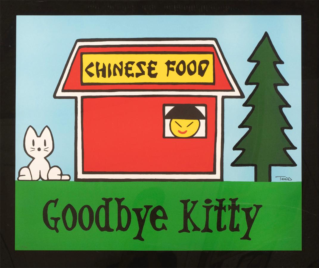 Goodbye Kitty - Print by Todd Goldman