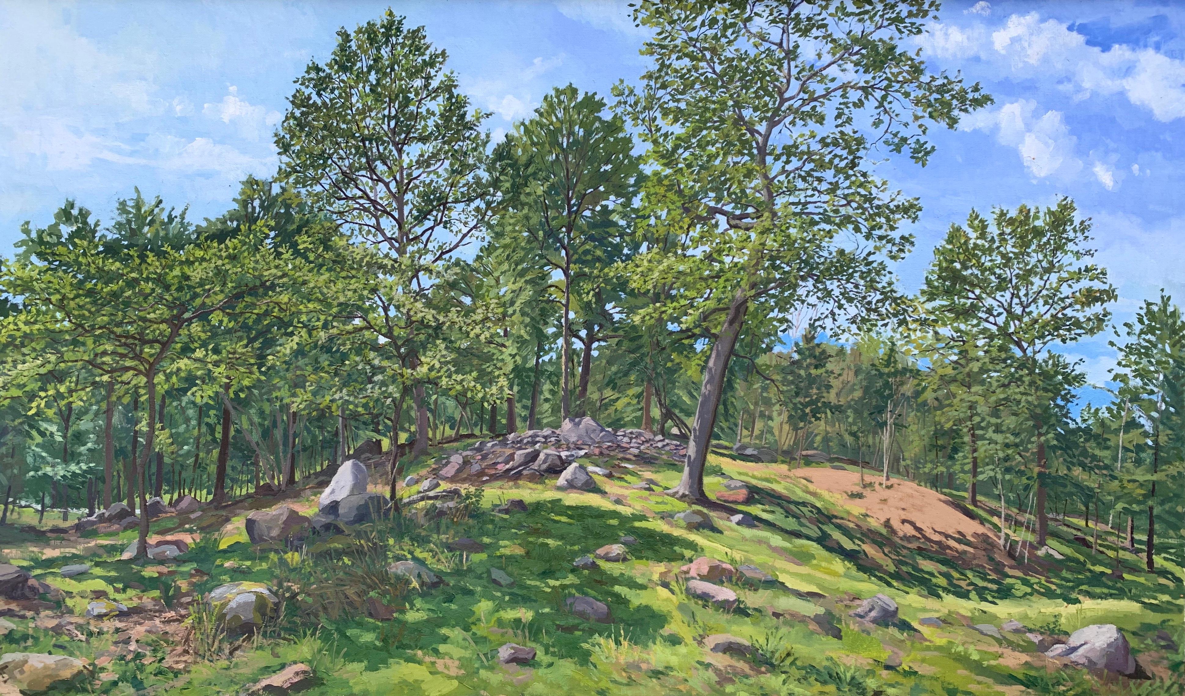 Todd Gordon Landscape Painting - Oxberget