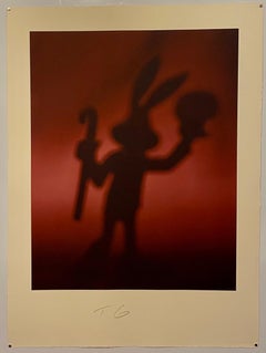 Color Iris Photo Print Conceptual Cartoon Toy Bugs Bunny Photograph Todd Gray