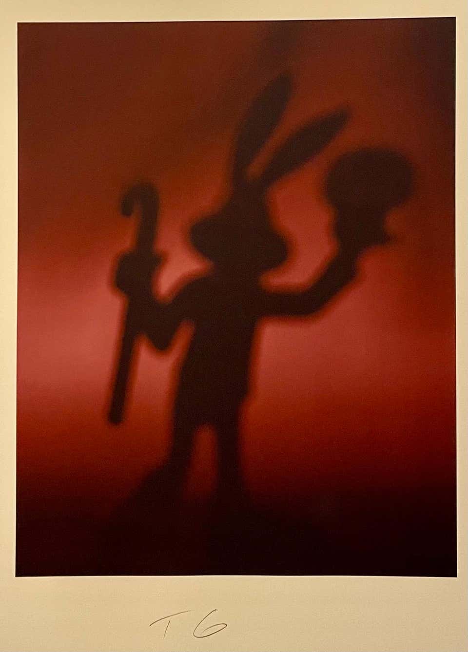 Color Iris Photo Print Conceptual Cartoon Toy Bugs Bunny Photograph Todd Gray