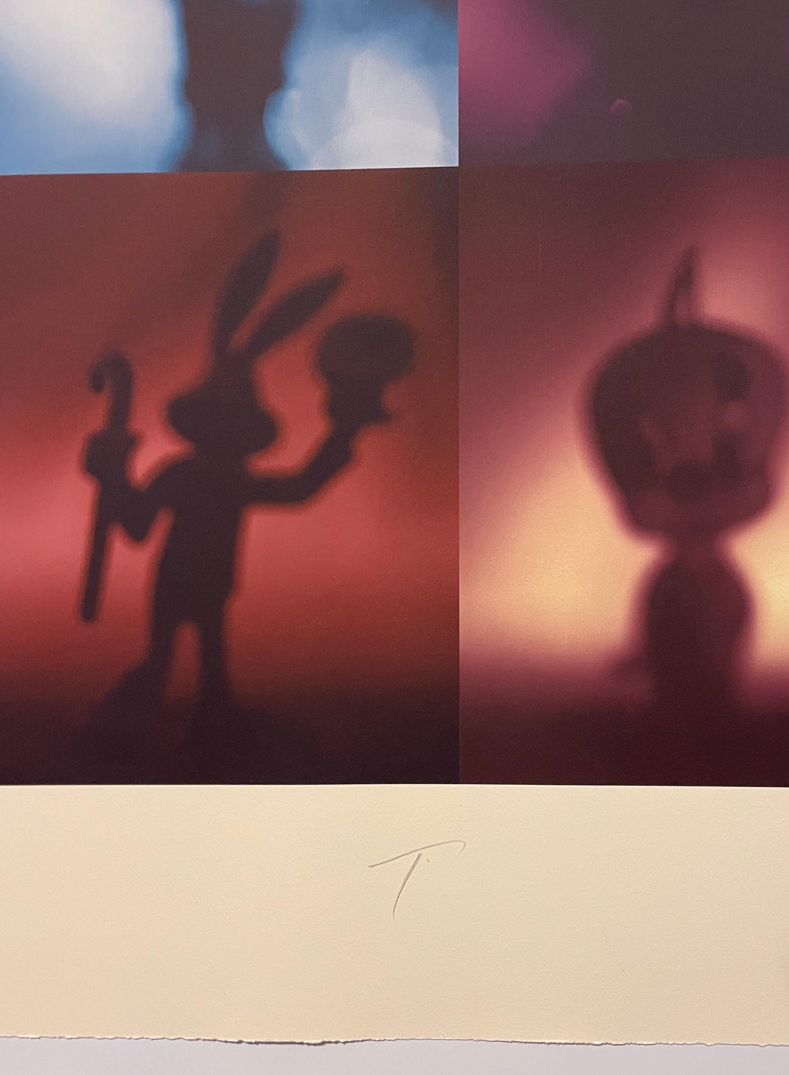 Stampa fotografica a colori su iride Polittico concettuale di cartoni animati Todd Gray in vendita 2
