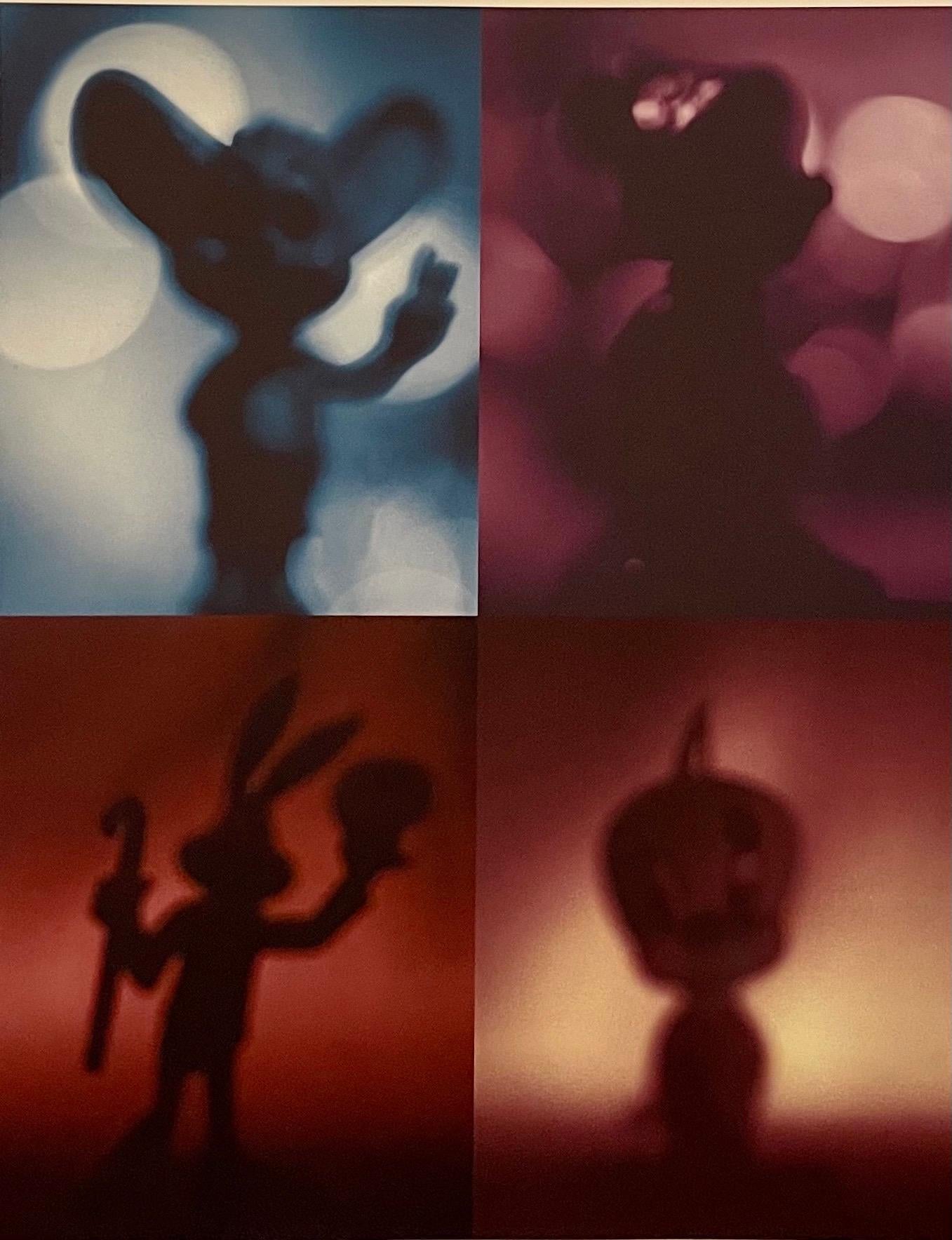 Stampa fotografica a colori su iride Polittico concettuale di cartoni animati Todd Gray in vendita 4