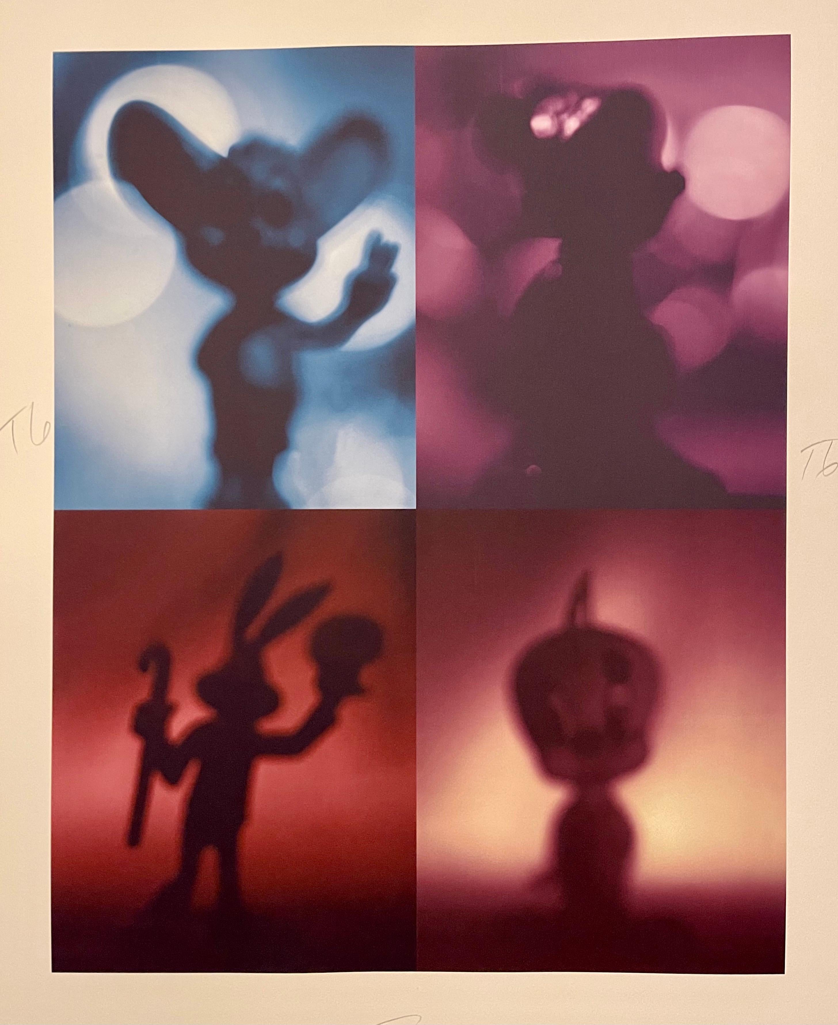 Stampa fotografica a colori su iride Polittico concettuale di cartoni animati Todd Gray in vendita 7