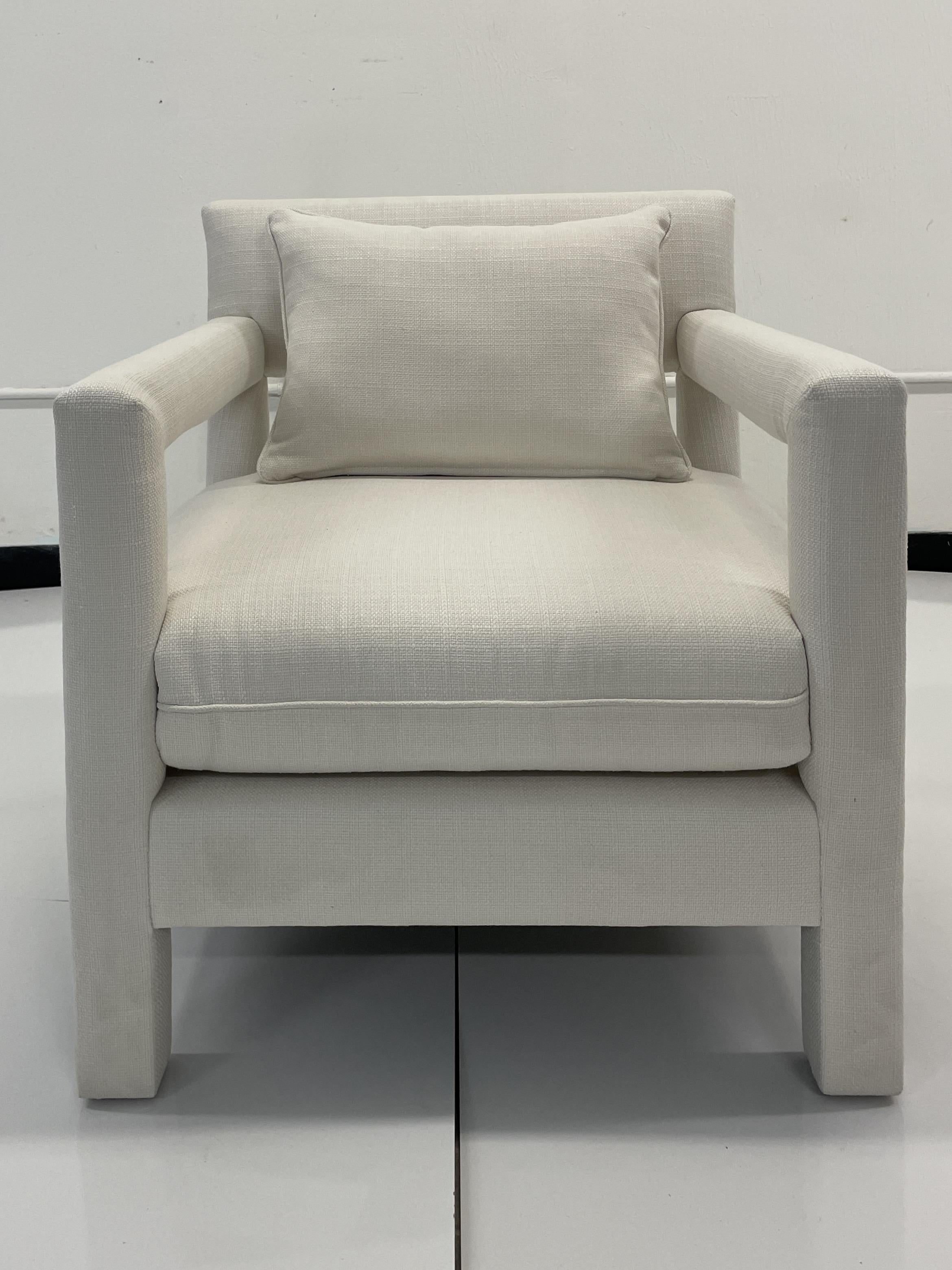 Modern Todd Hase Designed Ava Club Chair For Sale