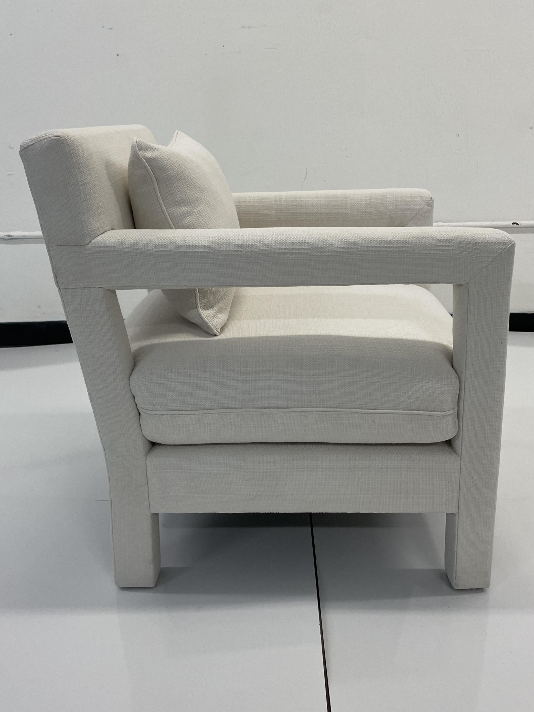 Contemporary Todd Hase Designed Ava Club Chair For Sale