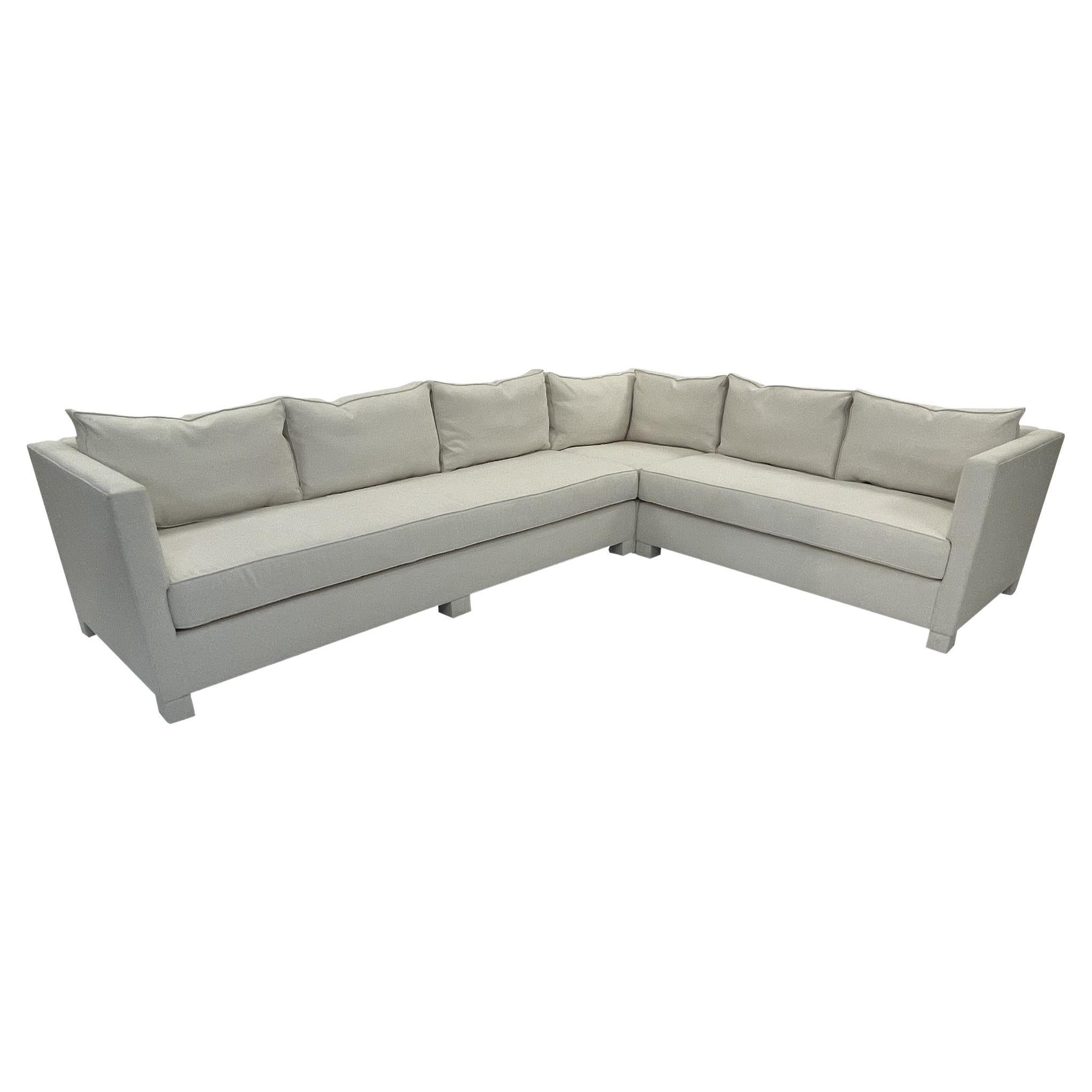 Todd Hase Designed Freya Three Piece Sectional For Sale