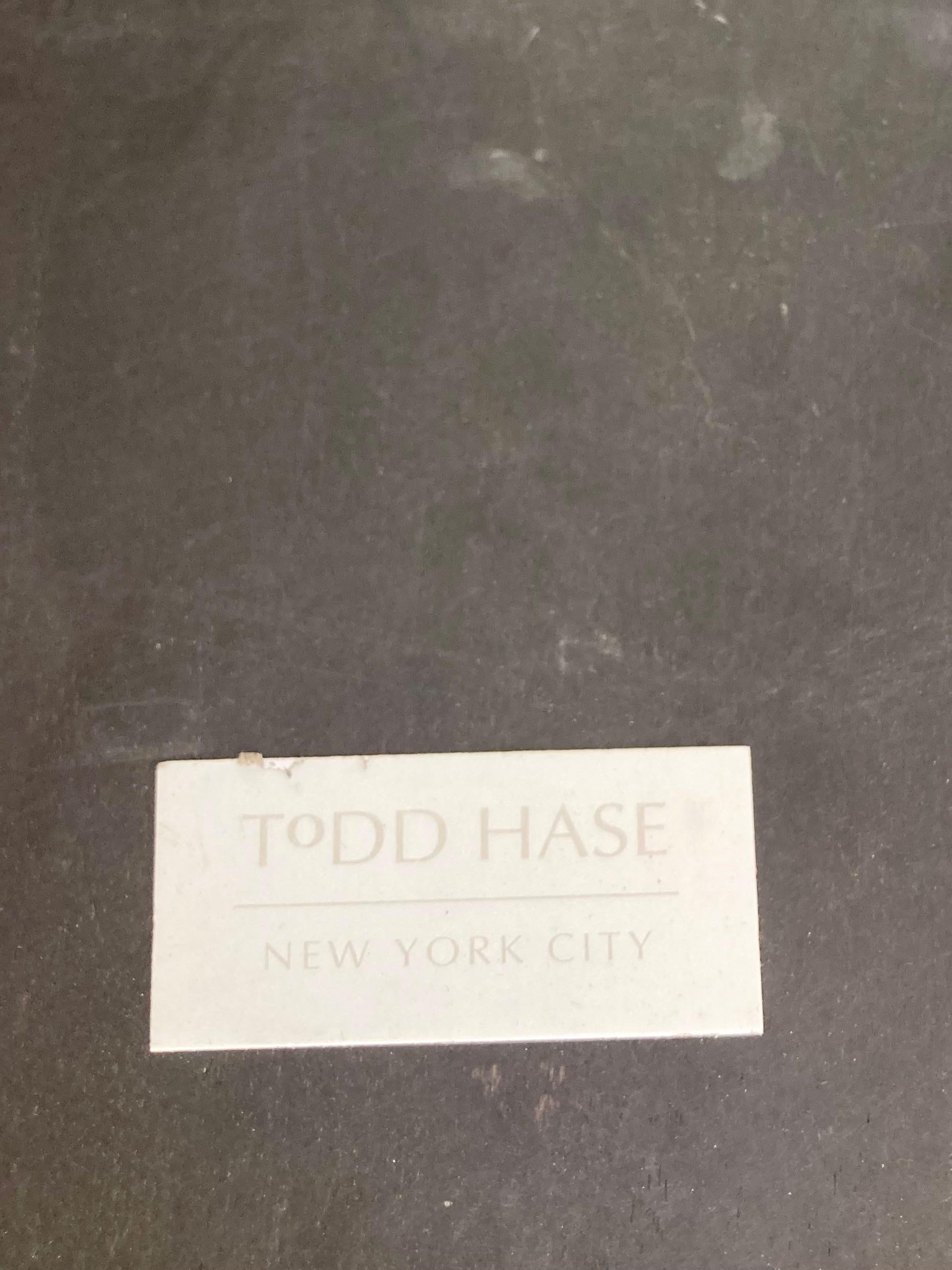 Todd Hase Michel Macassar Ebony Side Table (Original Floor Sample) For Sale 5
