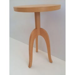 Todd Hase Sycamore Marquetry Gueridon Table