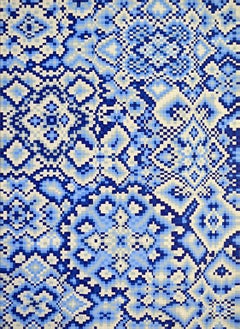Todd Kelly, "Blue Grid #2"