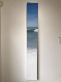 Ocean Slice I by Todd Kenyon - Summer days, ocean waves rolling on the beach.