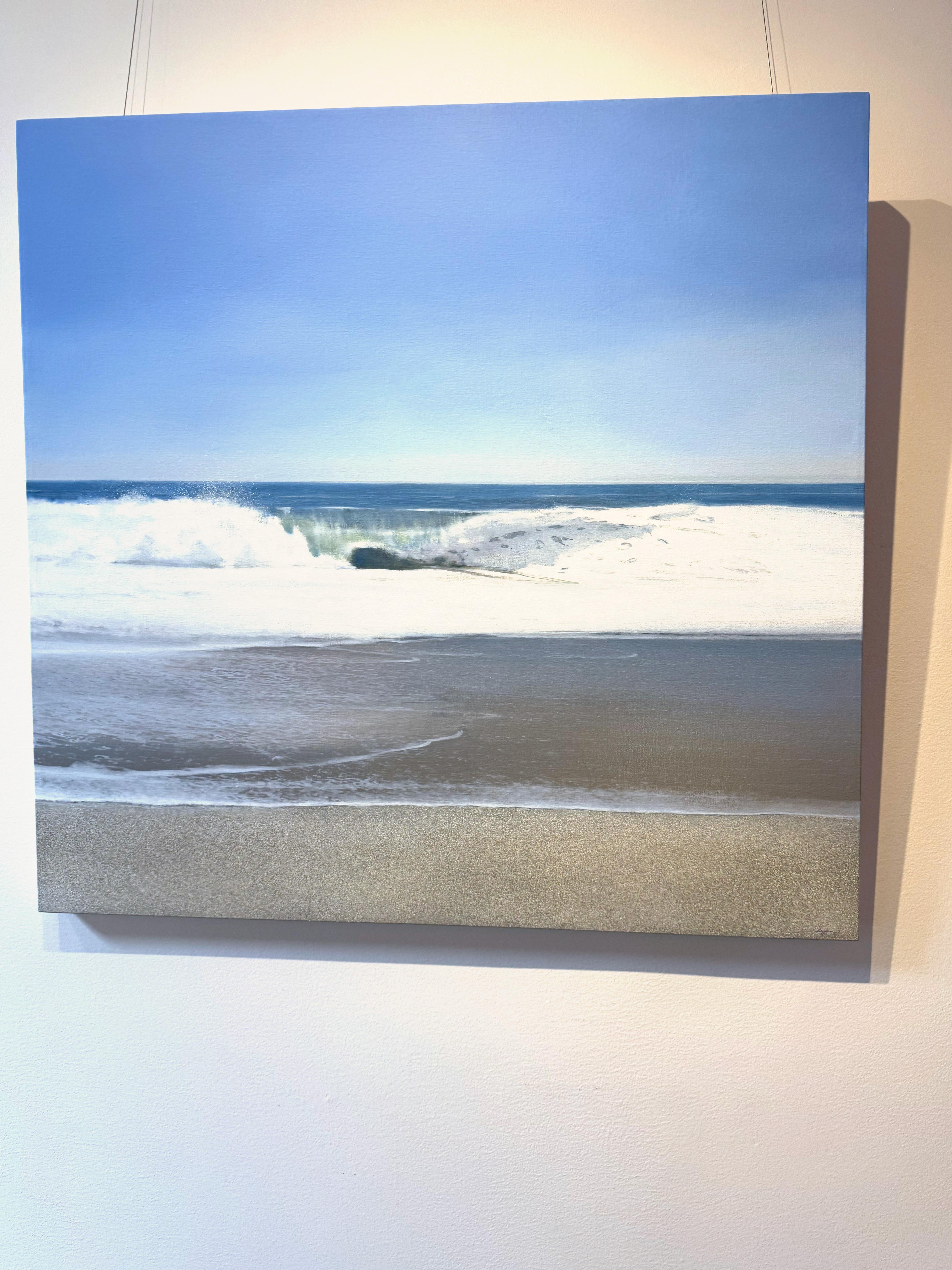 Pittura oceanica fotorealistica olio su tela, East of Amagansett di Todd Kenyon in vendita 2