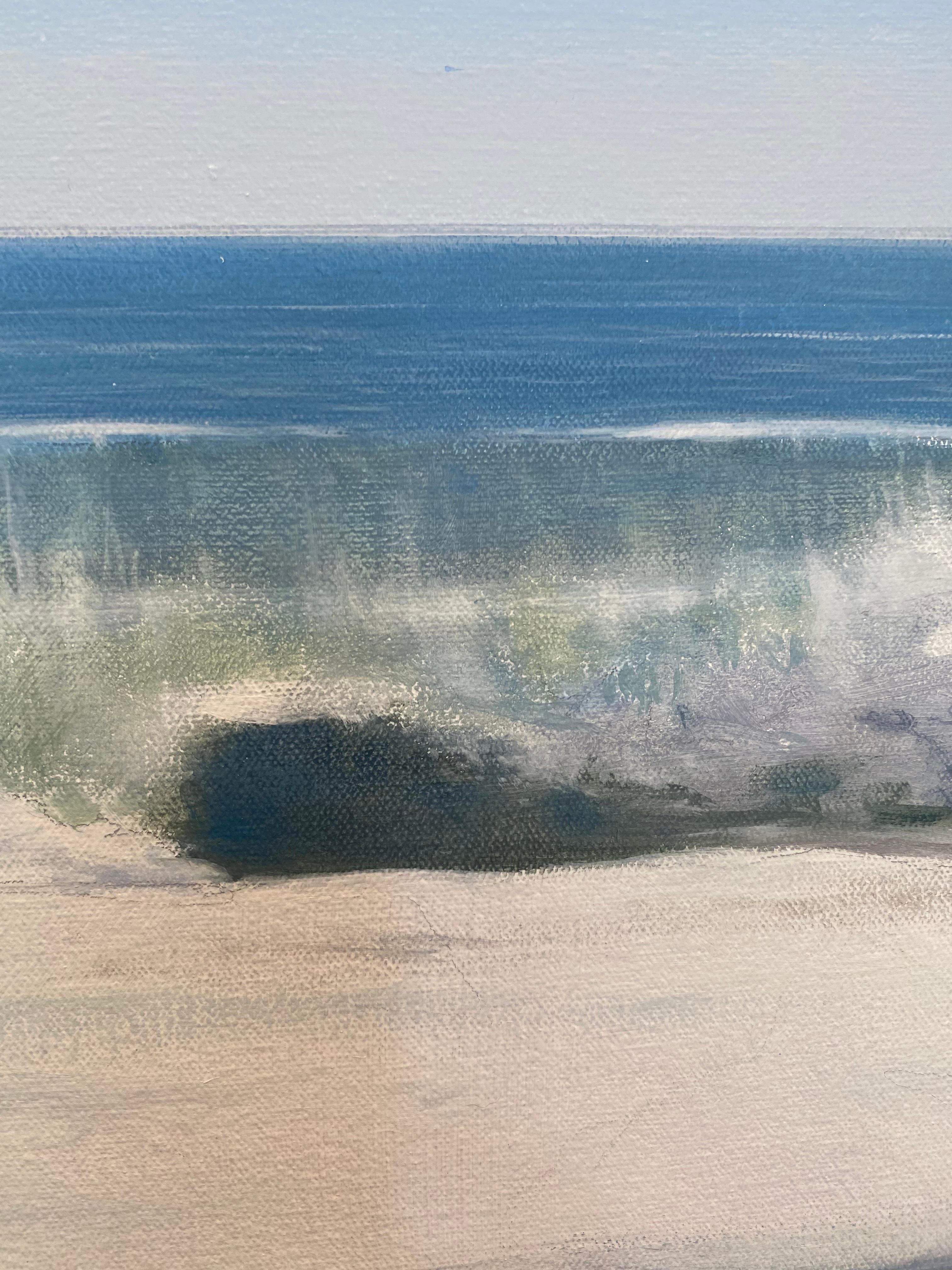 Vue océanique photoréaliste verticale à l'huile sur toile, tranche 7 de Todd Kenyon en vente 7
