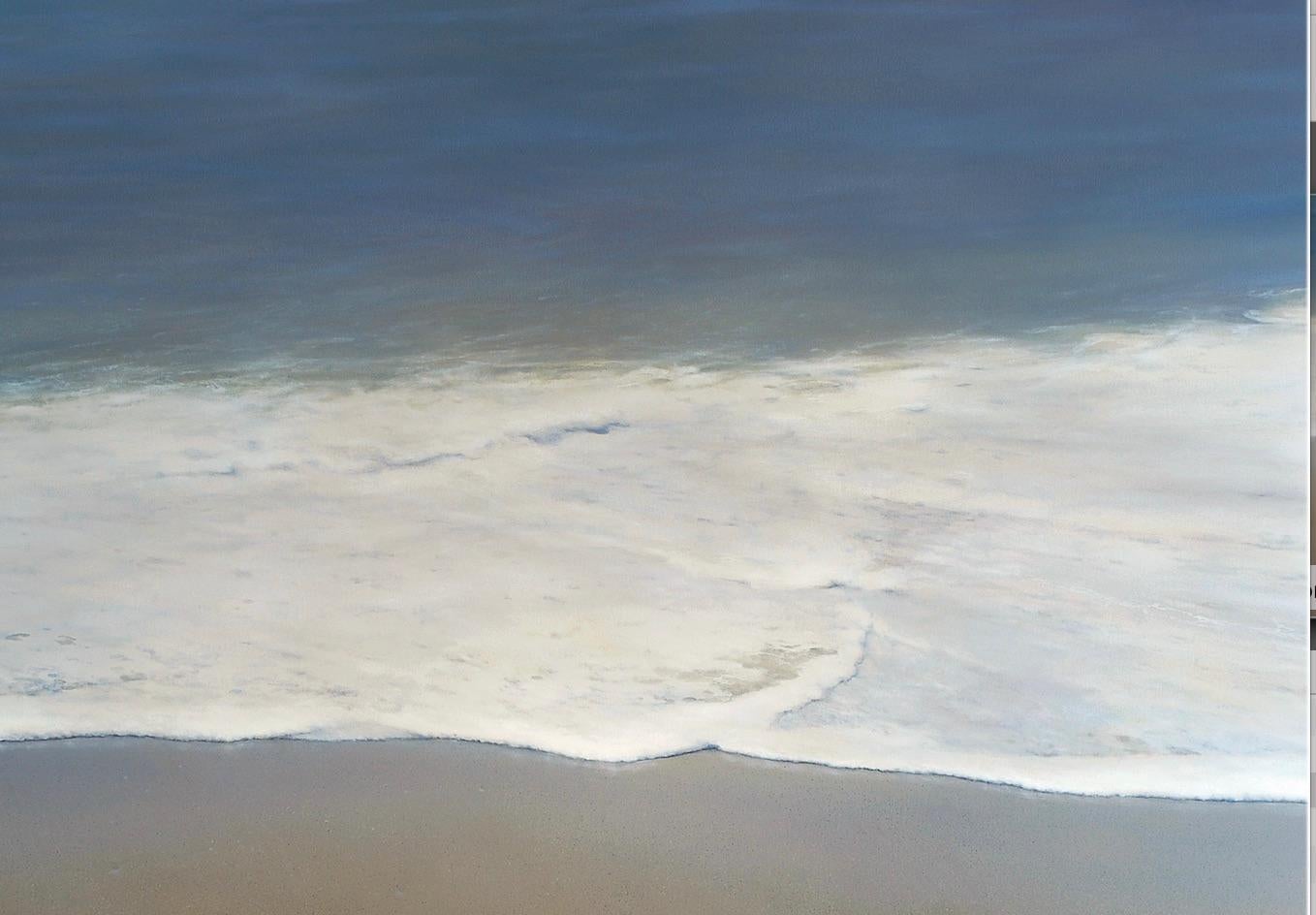 4 Blue Coastal Ocean Seconds 1 by Todd Kenyon - Print on Canvas For Sale 1