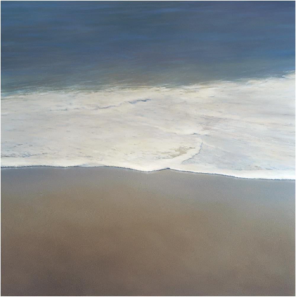 30 x 30 inches   Giclee print on canvas from an original oil painting.
 (Edition 1 of 500) 

Todd Kenyon conjures the carefree exuberance of a perfect day spent on a deserted beach. Kenyon's unfettered paintings balance air, water, earth with