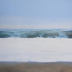 Crystal Cove Coastal Blue Wave Oceans by Todd Kenyon -  Print on Canvas