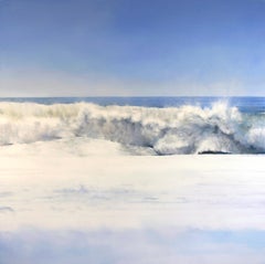 Laguna Ocean Blue Surf by Todd Kenyon  -  Print on Canvas