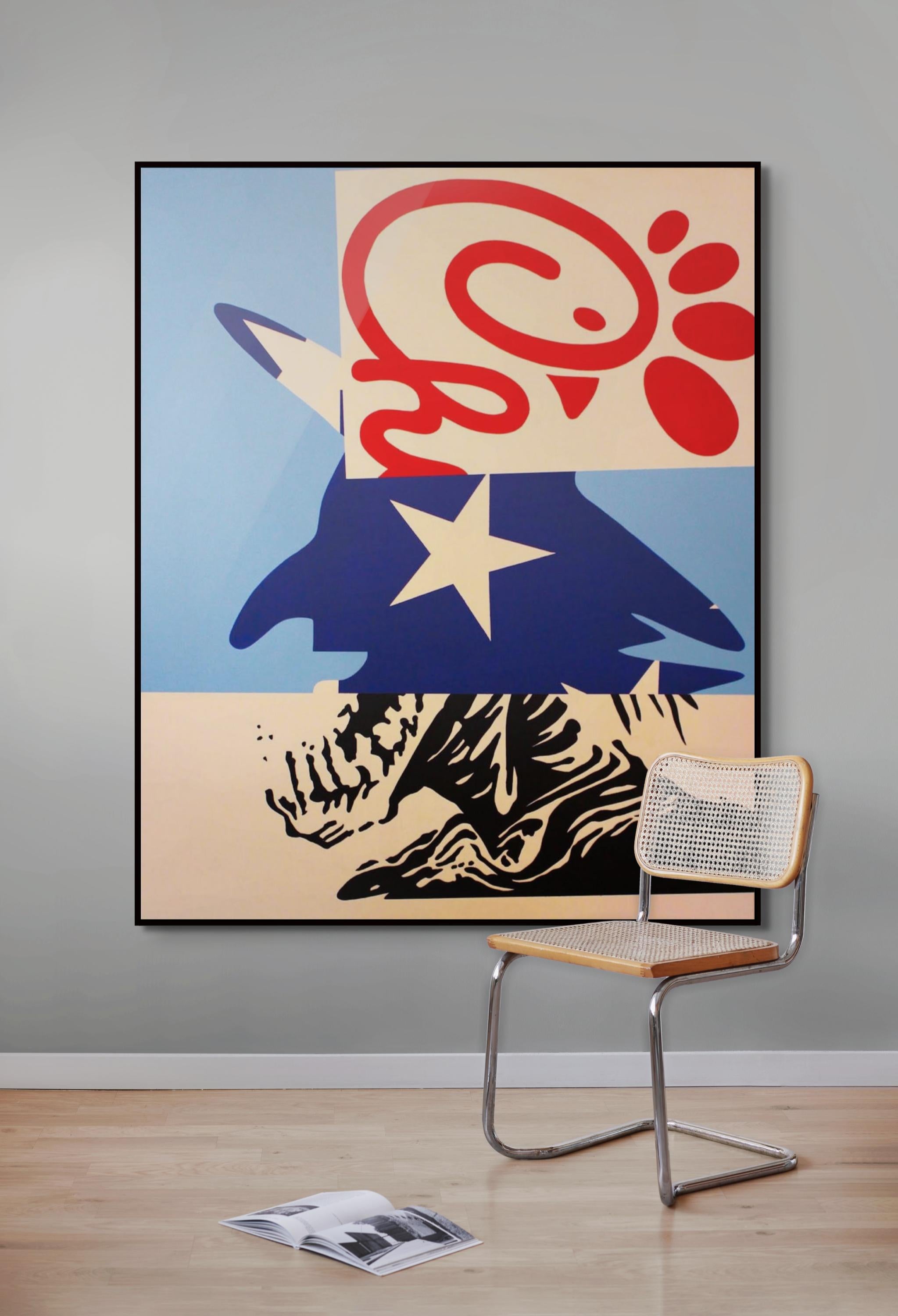 Patriot Games - Painting Pop Art di Todd Lambeth