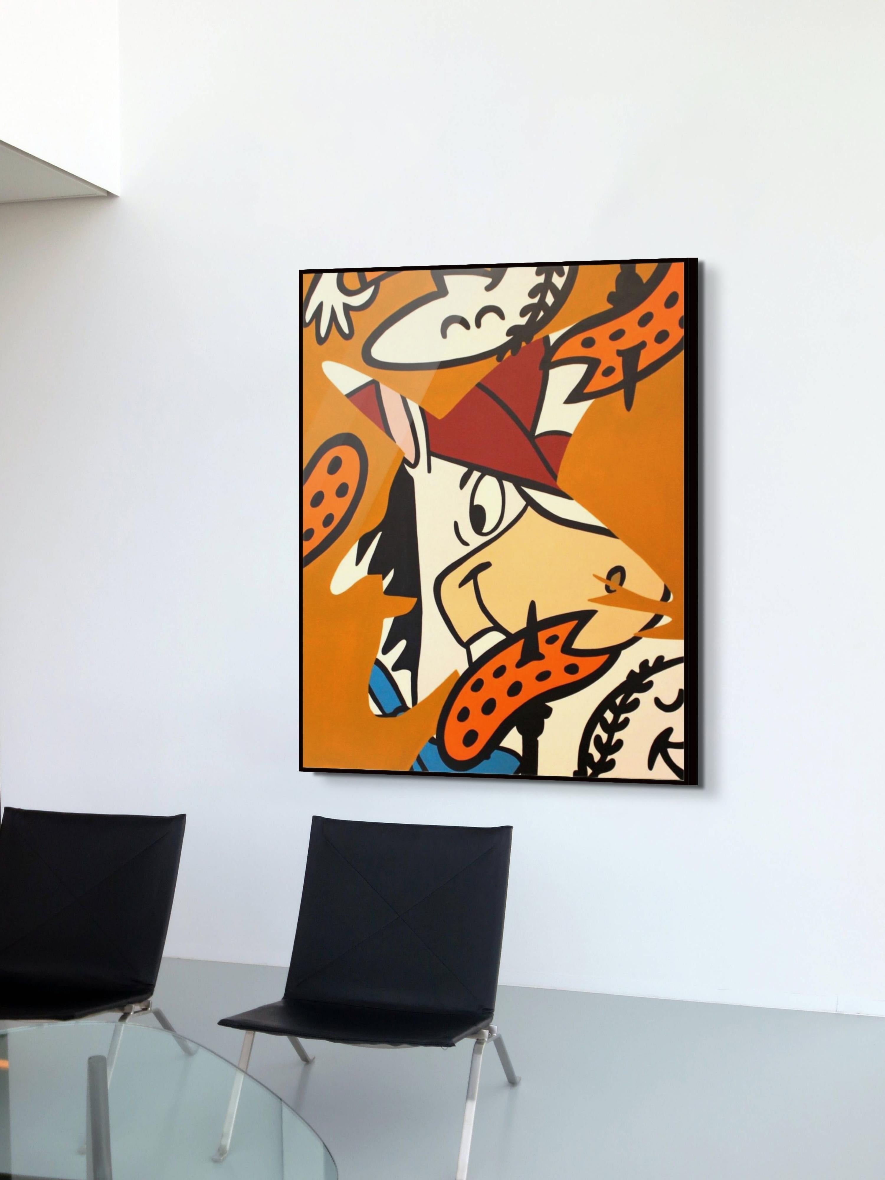 The Horse's Mouth (La bouche du cheval) - Painting de Todd Lambeth
